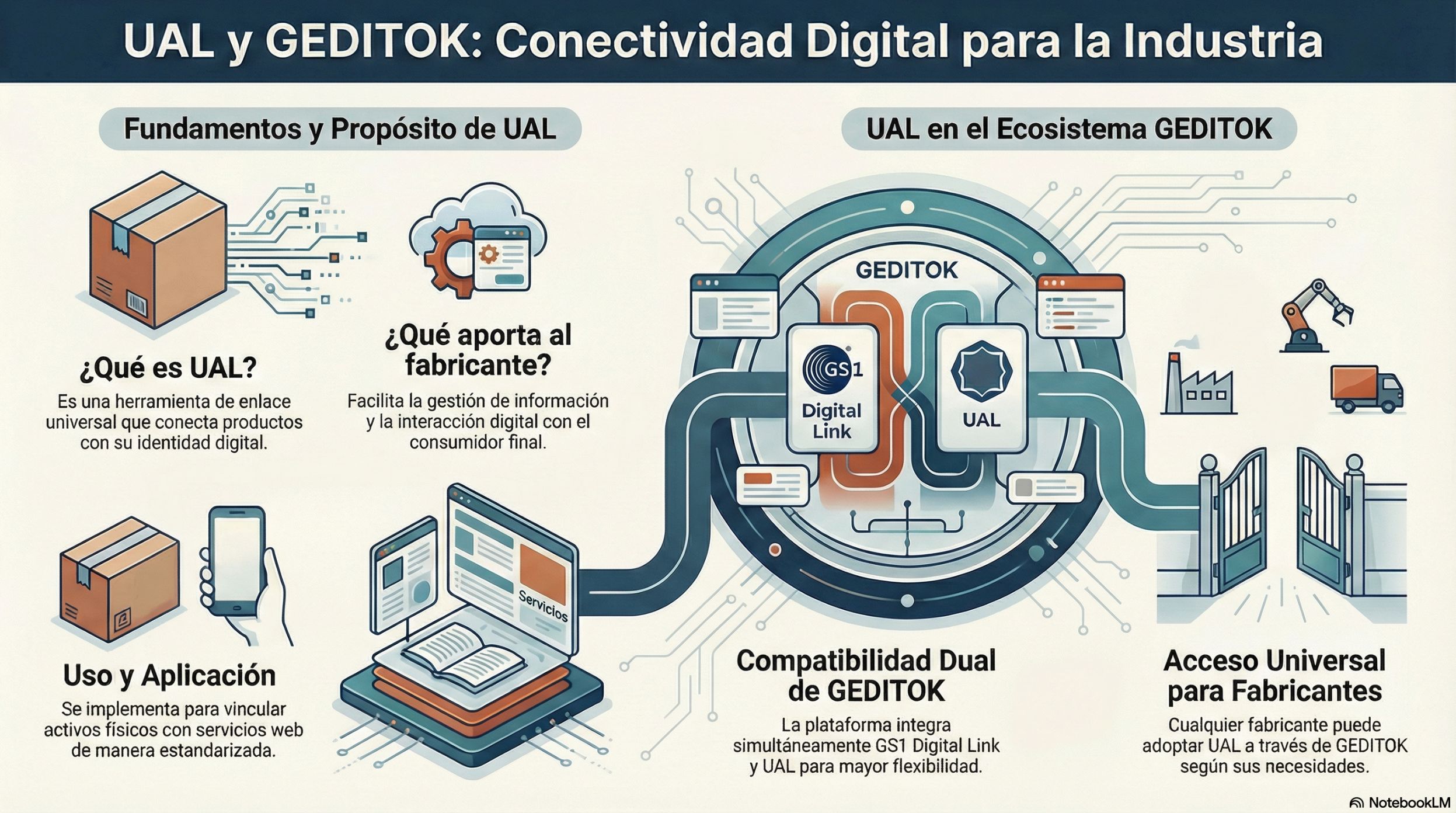 UAL: un identificador único y una URL descentralizada para productos